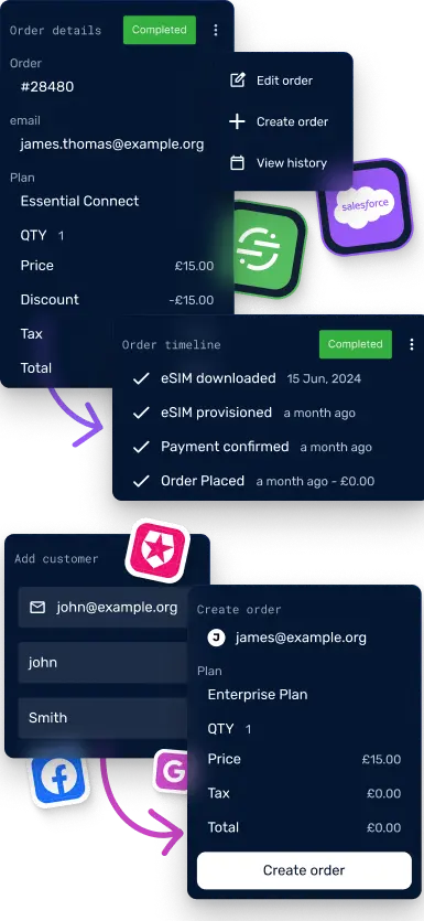 Mindszi Platform - Manage orders mobile